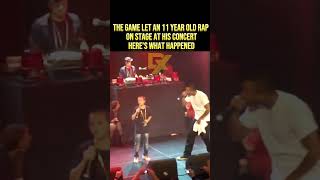 The Game Let 11 Year Old Rap His Song on Stage  Crowd Went Crazy