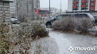 Карелия.  Петрозаводск  ноябрьский.