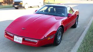 1987 Corvette, 33k miles, test drive