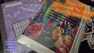 Ep239:Amazon DiamondPainting Haul/Unboxing #craft #amazon #storage #budgetfriendly  #diamondpainting