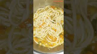 SWEET CORN SOUPY THUKPA | SWEET CORN THUKPA #noodles #thukpa #shorts