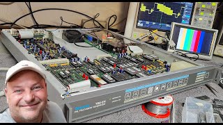 Tektronix PAL Television Generator TSG-271 1997 test teardown