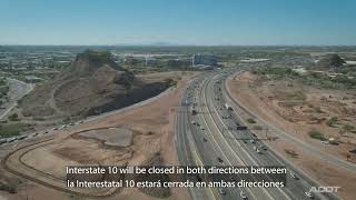 BTS: I-10 Broadway Curve 48th St and Broadway Road Bridge Removal Preview