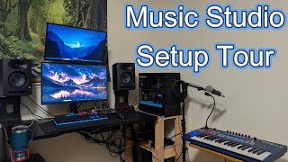 Home Music Studio Tour 2024: Audio Gear Essentials