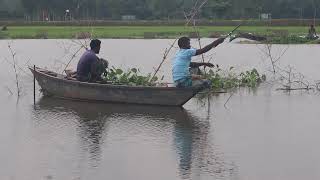 Boat fishing method with hook - Unique Hook Fishing Technique