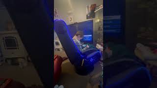 Xrocker gaming chair connected to switch