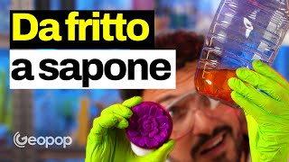 Ho prodotto il sapone dall'olio esausto di frittura: l'esperimento chimico della saponificazione