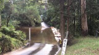 Colo river creek crossing