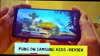 Playing PUBG on SAMSUNG A20s|2020|