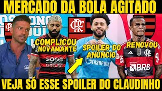 BOMBA🚨SPOILER DE UM VÍDEO DO ANÚNCIO DO CLAUDINHO | GABI SE COMPLICOU! NOTÍCIAS DO MENGÃO