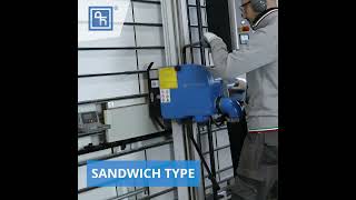 Cutting sandwich panel with Putsch Meniconi vertical panel saw