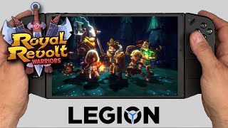 Royal Revolt Warriors | Lenovo Legion Go Gameplay | Windows OS | Launch Day Performance