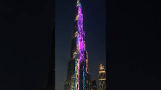 NIGHT VIEW OF THE TALLEST BUILDING IN THE WORLD |BURJ KHALIFA