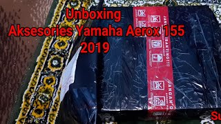 Unboxing Lagi Aksesoris Yamaha Aerox 155