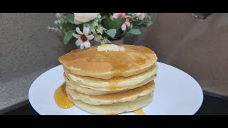 وصفة البان كيك الناجحة وببيضة واحدة How to make the best Pancakes at home