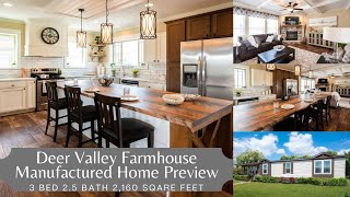 Deer Valley FARMHOUSE! Manufactured Home Modular Home Tour