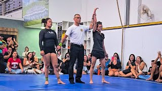 9° INTERNO NO GI MARANGONI BJJ 2024 / SEMIFINAL FEMININO ABSOLUTO AZUL/ROXA - BRENDA X LAURA