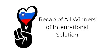 Recap of All Winners of International Selection | Our Eurovision 2023