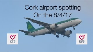 Cork Airport Spotting on the 8/4/17