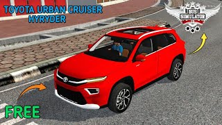 TOYOTA URBAN CRUISER HYRYDER 2022 FOR BUS SIMULATOR INDONESIA BUSSID FREE DOWNLOAD