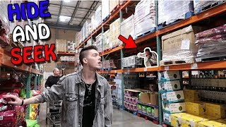 CRAZY GAME OF HIDE AND SEEK IN COSTCO!