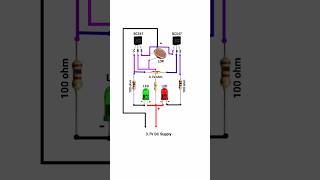 LDR Project | LDE project with BC547 | Laser security system using LDR #shorts #pbexperiment