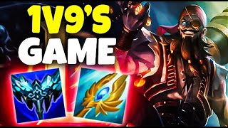 RANK 1 RYZE 1V9's CHALLENGER GAME (Ryze vs Xerath) - Trisend3