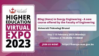 BEng (Hons) in Energy Engineering - A new course offered by the Faculty of Engineering, UTB