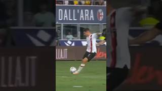 Pulisic debut goal for Ac Milan #football #shorts #pulisic #acmilan