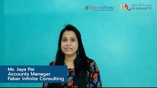 Ms. Jaya Pai - Account Manager - Faber Infinite Consulting