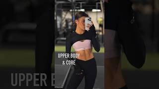 upper body & core circuit  #abs #absworkout #upperbodyworkout #upperbody #shorts #workoutshorts #gym