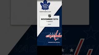 The leafs winnn nice game on Wednesday #nhl #hockeynight #hockey #icehockey #shorts