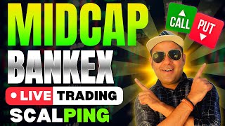 🔴 Live MIDCAP NIFTY Expiry | bankex expiry monday | 18 Nov #midcap #bankex