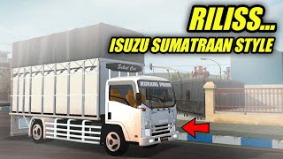 SUM4TR4 STYLE... MOD BUSSID TERBARU ISUZU NMR 71 SUMATRA STYLE