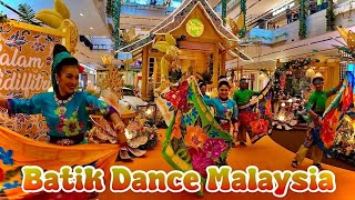 Raya 2024 | Tarian Batik | Batik Dance Performance at The Exchange TRX Kuala Lumpur Malaysia