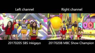 Red Velvet - Rookie [LIVE MR comparison #2]