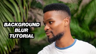 How to Blur the Background in Photos | Shallow Depth of Field Tutorial