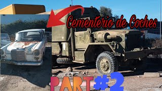 CEMENTERIO DE COCHES🏚🚍 |PARTE2 |Nos encontramos con vehículos Militares💣🚛 |Urbex |ThreeLegs