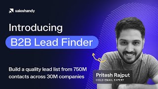 Introducing B2B Lead finder