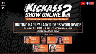 THE KICKASS SHOW ONLINE S2 - EP 3 - UNITING HARLEY LADY RIDERS WORLWIDE