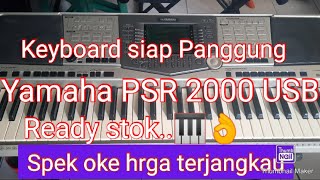 Keyboard Yamaha PSR 2000 usb siap panggung, Ready stok @apmmusiktangerang7269