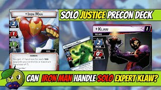 IRON MAN vs KLAW (Expert) - Marvel Champions Gameplay