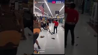 FIGHT IN WALMART ON BARBIE’S LIVE *COPS PULL UP*