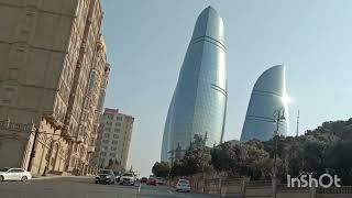 Baku full city road travel | Azerbaijan Tour | Baku  Tour | Azerbaijan Travel