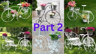 Metal flower pot stand // Metal flower stand // Modern plant stand // #welding