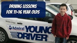 Young Driver Driving Lesson 11-16 year olds