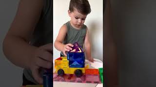 PicassoTiles PicassoToys Big Hit Magnetic Tiles Kids Educational Toys STEAM Montessori Activities