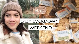 Spend a LAZY LOCKDOWN WEEKEND With Me! MORNING ROUTINE + STARBUCKS order | VLOG