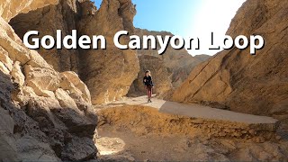 Best Hike in Death Valley! Golden Canyon to Gower Gulch loop