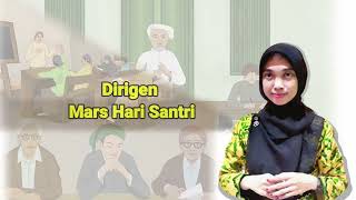 Dirigen Mars Hari Santri 2023 🇮🇩 | Mbak Bro